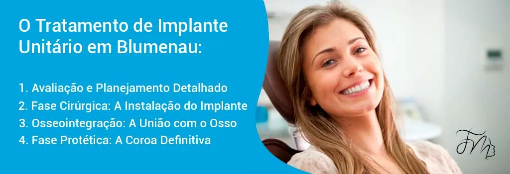 O Tratamento de Implante Unitário em Blumenau - Carlos Gomes Odontologia.