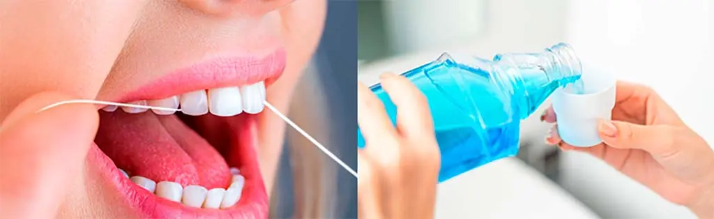 Fio Dental e Enxaguante Bucal